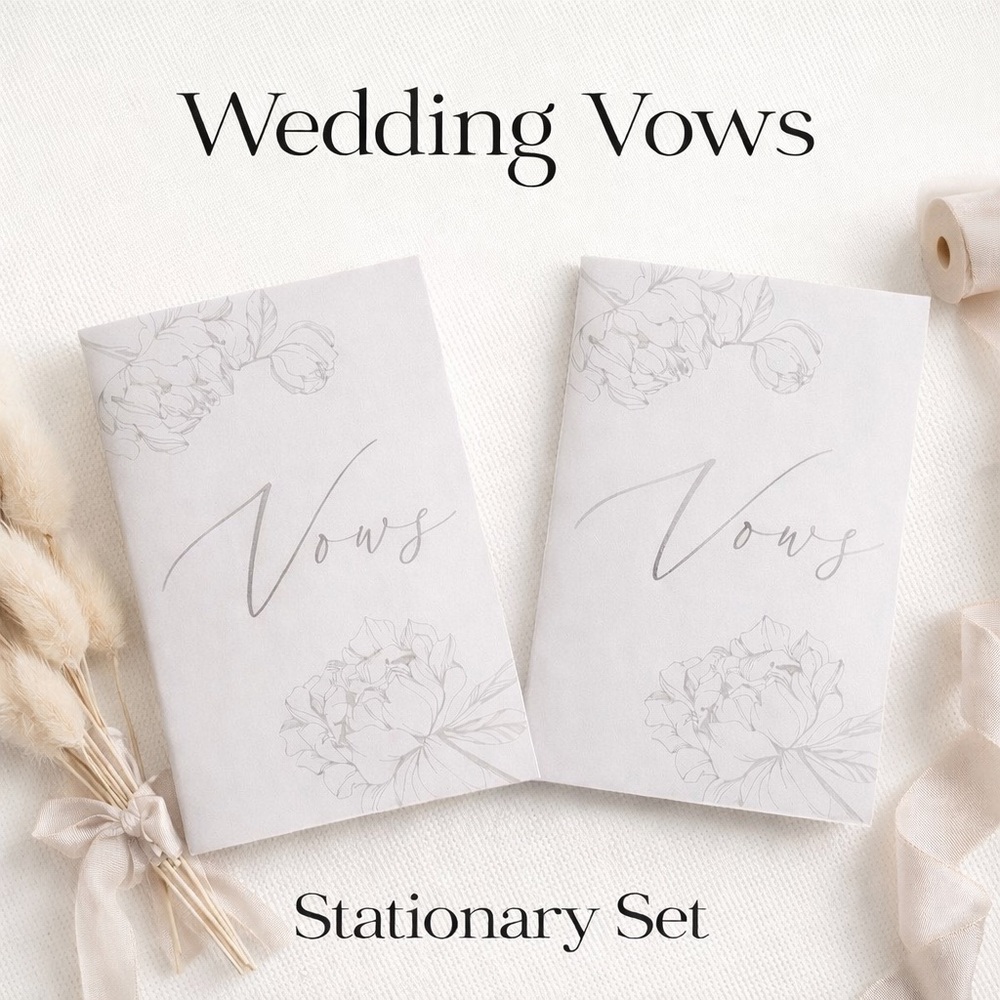 Wedding Vows Stationery Set
